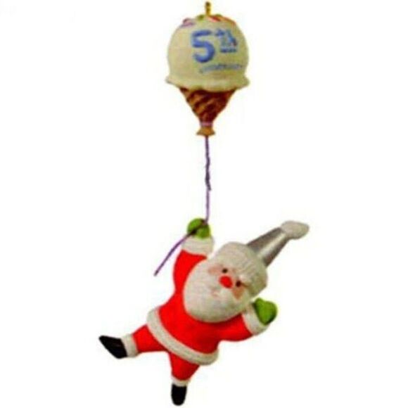 Hallmark Keepsake 2011 Five Sweet Years Santa's Sweet Ride Special Edition - Picture 6 of 9